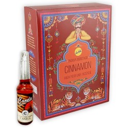 Incienso Indian Heritage Cinnamon-Canela  (15 g) (Caja 12 unds) + Agua Canela 70 ml (Gratis)
